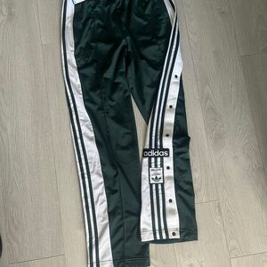 Adidas Originals Green Adibreak Button Women's Track Pants Large